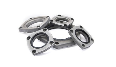 Bonded Rubber Molded Valve Seat on Aluminum Casting