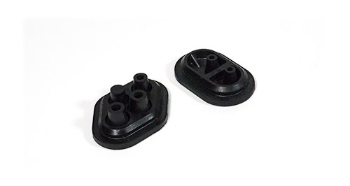 Specialized Rubber Molded Grommet for Cable Management