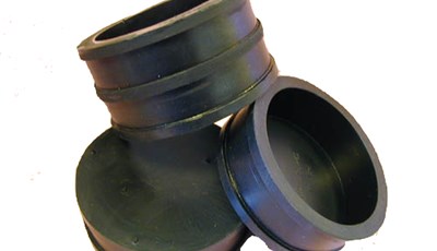 Molded Rubber Cap and Coupling