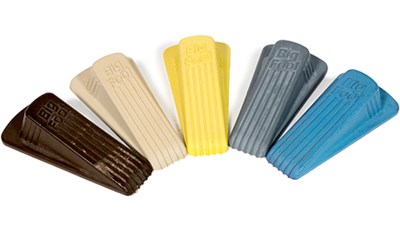 Molded Rubber Doorstops in Color