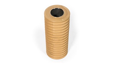 Molded Rubber Roller Bonded to Steel Tube