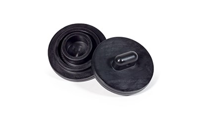 Molded Rubber Protective Cap for Electrical Connector