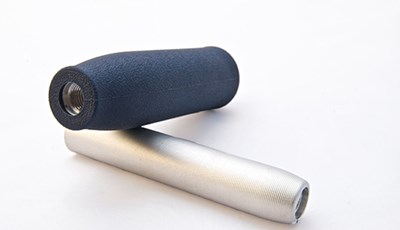 Molded Silicone Covered Medical Instrument Handle