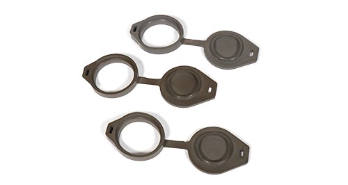 Molded Rubber Dust Cover with Lanyard