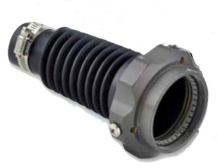 Molded Rubber Boot and Aluminum