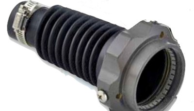 Molded Rubber Boot and Aluminum