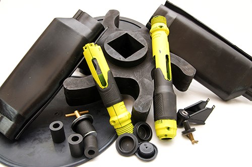 Molded Rubber Parts for Industrial Machinery