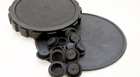Molded Rubber Diaphragms