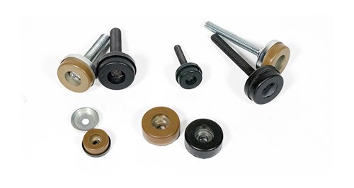 Rubber Molded Leveling Feet