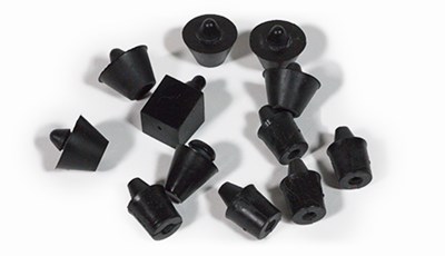 Custom Rubber Molded Floor Plugs and Bumpers