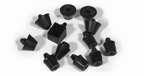 Custom Rubber Molded Floor Plugs and Bumpers