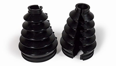 Molded Rubber Bellow with Installation Slit