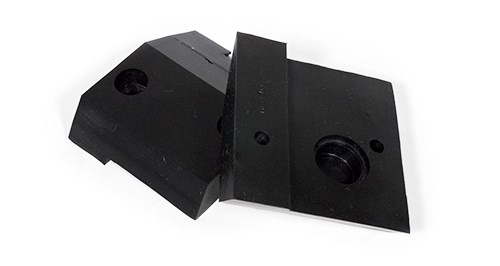 Overmolded Custom Rubber Bumper
