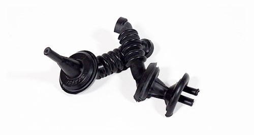Rubber Molded Convoluted Wire Harness Protection