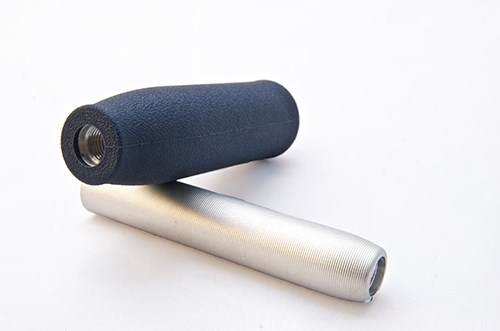Molded Silicone Covered Medical Instrument Handle