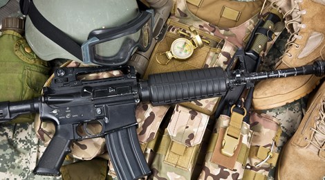 Custom Rubber Military/Firearms Products