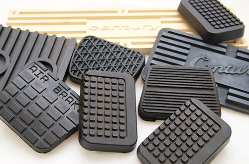 Molded Rubber Pedal Pads