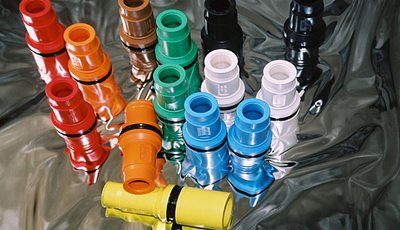 Molded Colored Rubber Electrical Insulators